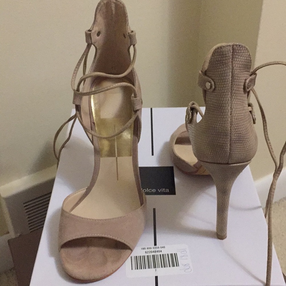 Heeled sandals